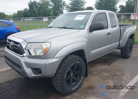 2014 Toyota Tacoma из США, поврежденный, VIN 5TFUX4EN9EX030220